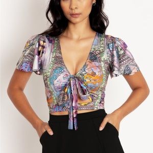 NWT Blackmilk Four Seasons Rio Top